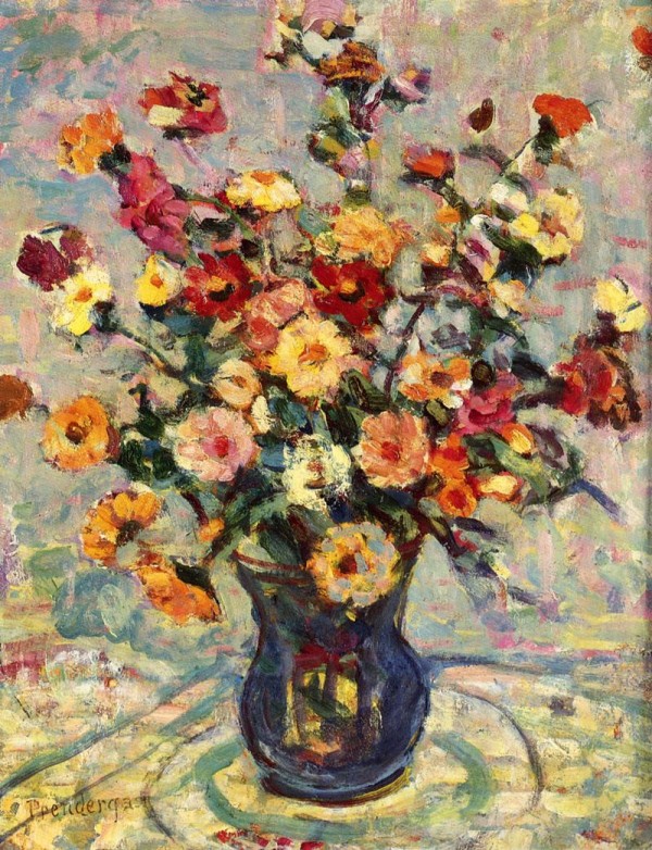 Still Life with Flowers by Constantin Korovin